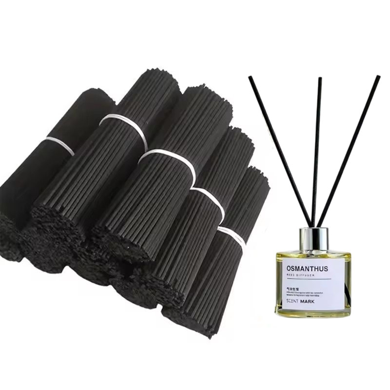 Home Fragrance Vaporizer - 10/50/100 個リードディフューザースティックセット 3 ミリメートル 8 インチファイバーリードディフューザースティックフレグランス寝室オフィスバスルームホーム用