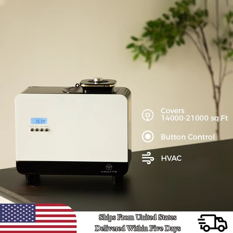 Home Fragrance Vaporizer - 家庭用アロマディフューザー,フレグランス,ネームシステム,エッセンシャルオイル,空気清浄機,金属ボディ,14W,800ml容量,30000