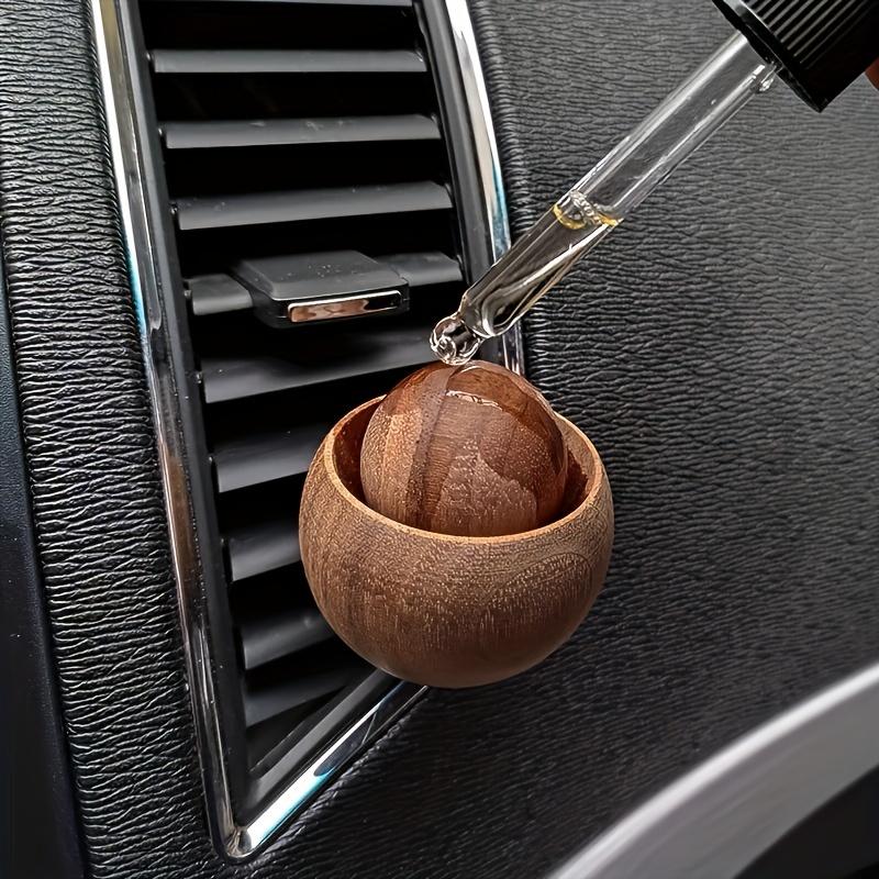 Home Fragrance Homemade - 木製車＆ホームエッセンシャルオイルディフューザー - 木製の天然香料ディフューザー、寝室、リビングルーム、車内装飾に最適