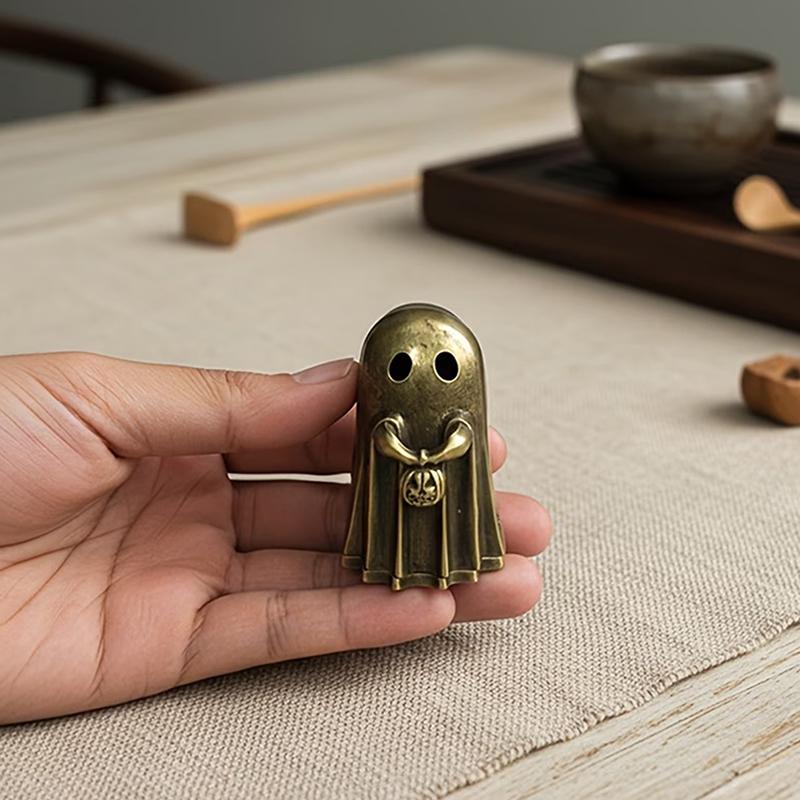 Home Fragrance Vaporizer - 新しいユニークなゴーストパンプキン香炉オーナメントハンドヘルドハロウィンデスクトップ装飾品家庭用リビングルームパーティーフレグランスディフューザー