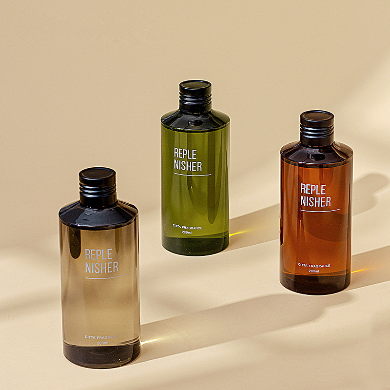 Home Fragrance Diffuser Refills - 200ml アロマディフューザー詰め替え - ラタンリードディフューザー用エッセンシャルオイル補充、ホームフレグランスルームパフューム