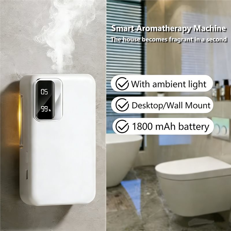 A74G-USB充電式スマート自動噴霧器アロマディフューザー - Home Fragrance Vaporizer のレビューと価格
