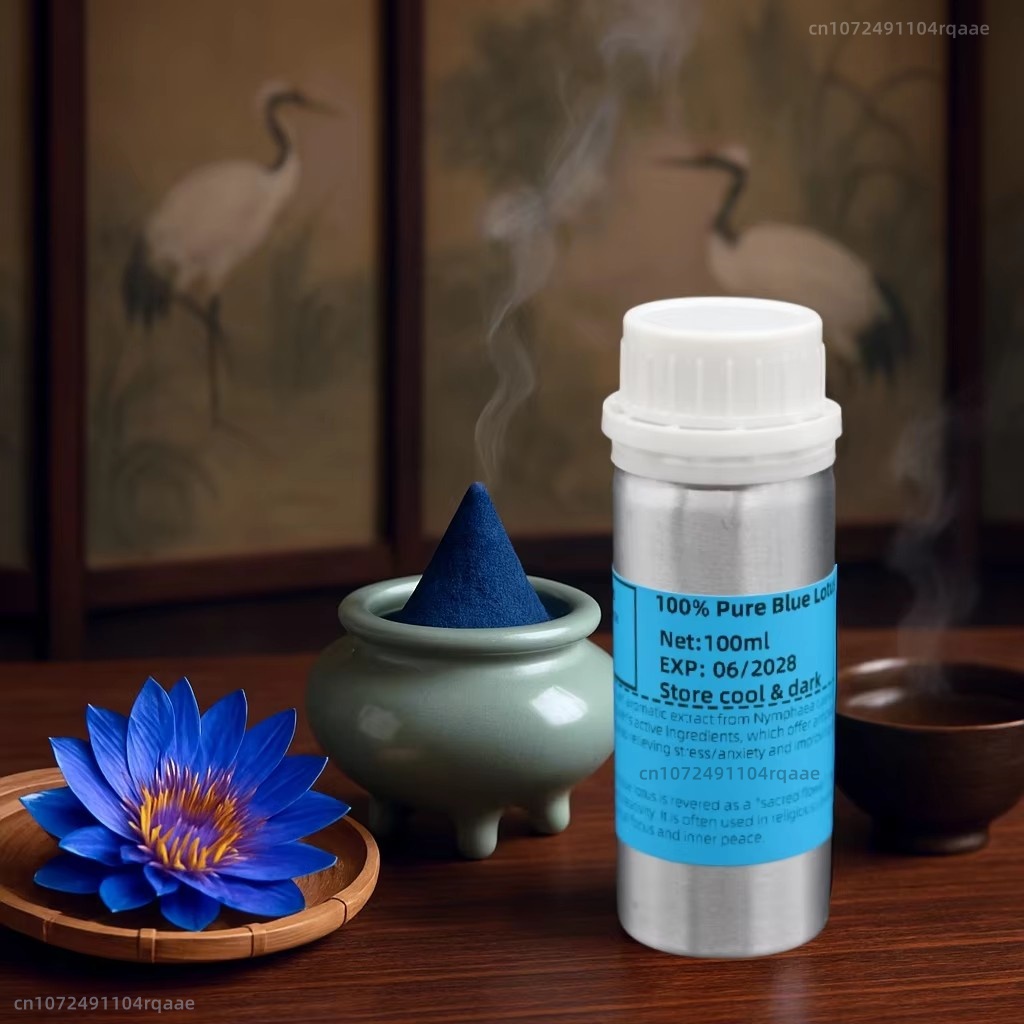 天然ピュアブルーロータスオイル リードディフューザー用、ホー - Home Fragrance Vaporizer のレビューと価格