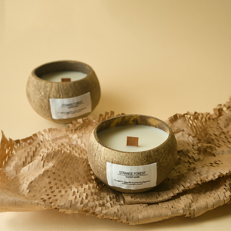 ココナッツシェル アロマセラピー キャンドル エッセンシャル - Home Fragrance Wax Melts のレビューと価格