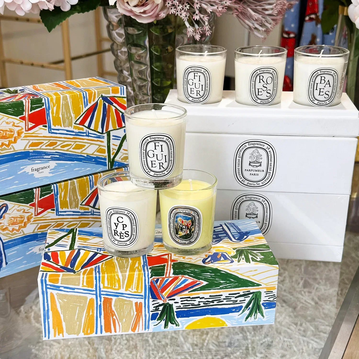 アロマセラピーキャンドル天然植物の香りのキャンドルフレンチフ - Home Fragrance Wax Melts のレビューと価格