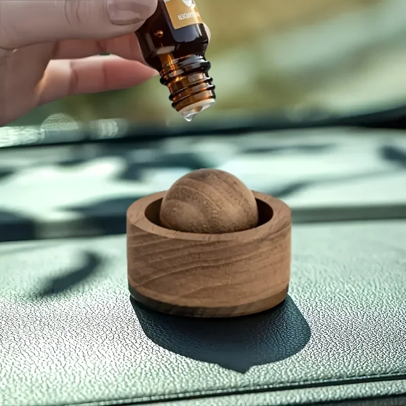 車＆家庭用エッセンシャルオイルディフューザー - 木製ミニキ - Home Fragrance Homemade のレビューと価格
