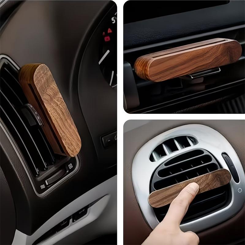詰め替え可能な木製車用エアコンディフューザークリップ式車用芳 - Home Fragrance Diffuser Refills のレビューと価格