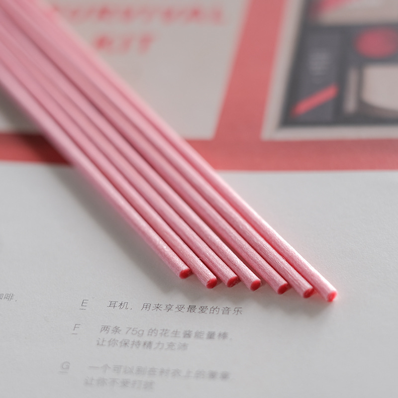 ピンクの繊維で作られた透明な紙吹雪,3mm,4mm,22cm - Home Fragrance Diffuser Refills のレビューと価格