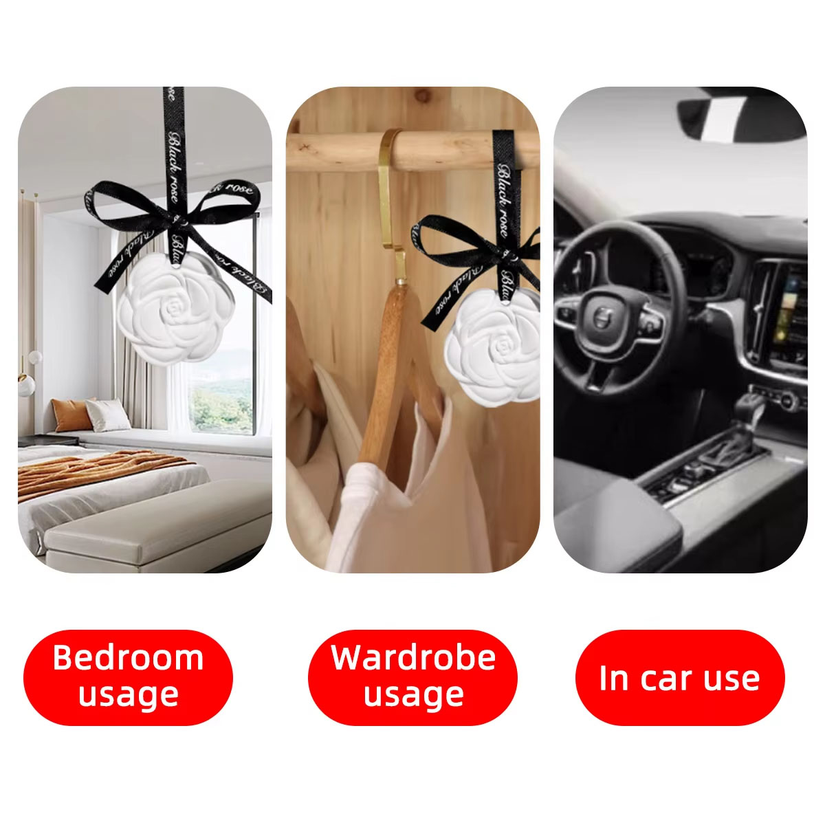 YONGRUN 1/3/5/8/10 個車の茶香ペンダントワ - Home Fragrance No 3 のレビューと価格
